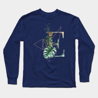 Alphabet E Long Sleeve T-Shirt